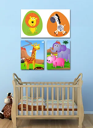 Canvas print wall displays - Wall 2